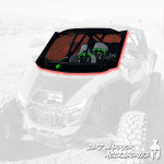 Dirt Warrior Kawasaki Teryx H2 Front Windshield w/ Intrusion Bars