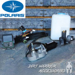 Dirt Warrior Polaris Pro XP Electric Windshield Wiper Kit