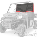 Dirt Warrior Polaris Ranger (Pro-Fit only) Rear Windshield