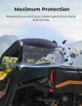 Kemimoto Can-Am Commander 700/1000 Vented Rear Windshield