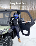 Kemimoto Can-Am Defender Max Framed Doors Full Enclosure Kit