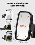 Kemimoto Can-Am Defender Side Mirrors