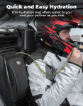 Kemimoto Can-Am Maverick X3 Center Storage Bag with Two Hydration Backpacks
