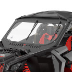 Kemimoto Can-Am Maverick X3 Glass Windshield w/ Sliding Vents