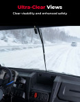 Kemimoto CFMOTO UForce 1000 Glass Windshield with Wipers