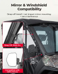 Kemimoto CFMOTO UFORCE U10 Pro Soft Full Doors Cab Enclosure