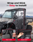 Kemimoto CFMOTO UFORCE U10 Pro Soft Full Doors Cab Enclosure