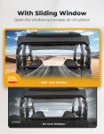 Kemimoto CFMoto ZForce 950 Sport | 800Trail Rear Windshield w/Sliding Window