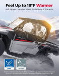 Kemimoto Polaris General 1000 / XP 1000 Soft Upper Doors