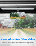 Kemimoto Polaris Ranger 500/570/900 XP/1000 XP/Crew Upgraded Rear View Mirror