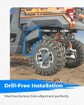 Kemimoto Polaris Ranger XP 1000 / Crew 1 Pair Fender Flares