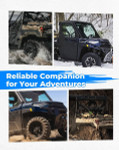 Kemimoto Polaris Ranger XP 1000 / Crew 1 Pair Fender Flares