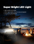 Kemimoto Polaris Ranger XP 1000 /Crew LED Fang Lights with Turn Signals