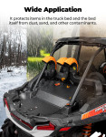 Kemimoto Polaris RZR 1000 Aluminum Trunk Bed Enclosure