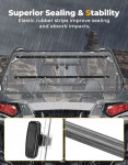Kemimoto Polaris RZR 570/800 Full Rear Windshield with Sliding Window