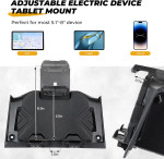 Kemimoto Polaris RZR XP 1000 / XP Turbo Electric Device GPS Mount Storage Box