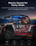 Kemimoto Polaris RZR XP4 1000 Speaker with Roof