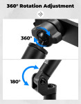 Kemimoto UTV Custom-Built Phone Mount for Mirror X1/X1PRO