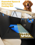 Kemimoto UTV JOYTUTUS Back Seat Extender for Dogs with Hard Bottom