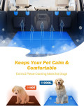 Kemimoto UTV JOYTUTUS Back Seat Extender for Dogs with Hard Bottom