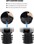 Kemimoto UTV JOYTUTUS Cup Holder Tray, fit in 2.75-3.25 inch Car Holder