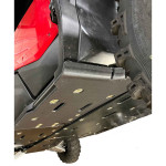 Ricochet Offroad Honda Pioneer 1000-6 Floorboard Skid Plate Set with Rock Sliders