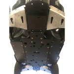 Ricochet Offroad Yamaha Wolverine R Max 4 Complete Skid Plate Set