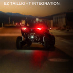 SSV Works Can-Am Maverick R Turn-Signal Plug-&-Play Kit Sequential Front Fang Lights w/Taillight Integration