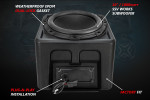 SSV Works Polaris Ranger XP 1000 10" Subwoofer for Ride-Command