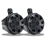 SSV Works Polaris RZR OEM Audio-Expansion Kit | 2-Tower Speaker Add-on Kit w/8" Kicker Speakers