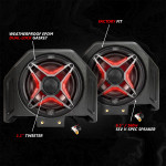 SSV Works Polaris RZR PRO R/Turbo R/PRO XP Phase-5 V-Spec 5-Speaker 1400watt System for Ride Command