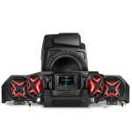 SSV Works Polaris RZR PRO R/Turbo R/PRO XP Phase-5 V-Spec 5-Speaker 1400watt System w/MRB4