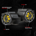 SSV Works Polaris RZR PRO Series Phase-6 K-Spec 5-Speaker 1400watt System w/MRB4