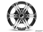 SuperATV Intimidator Tires 28x10x14 on 14" Bandit H-Series Machined Finish Wheels 4/156 Pattern