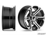 SuperATV Intimidator Tires 28x10x14 on 14" Bandit H-Series Machined Finish Wheels 4/156 Pattern