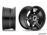 SuperATV Intimidator Tires 30x10x14 on 14" Bandit H-Series Black Wheels 4/156 Pattern