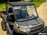 SuperATV Polaris Ranger XP Kinetic Scratch-Resistant Flip Windshield