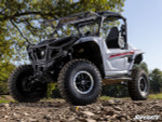 SuperATV Yamaha Wolverine X4 850 Scratch Resistant Flip Windshield