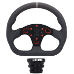 UTV Mountain UTV DriftX Leather Steering Wheel w/ Hub