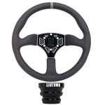 UTV Mountain UTV Octane Leather Steering Wheel w/ Hub