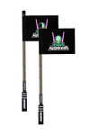 Marshin Whips V2 Black Out Led Whip Set (the Ultimate Stealth)