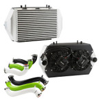 Rpm Powersports Kawasaki Teryx H2 Stage 3 Xl Intercooler With Dual Brushless Fans & Sealed Shroud Kit