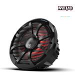 Wet Sounds Revo Series 10" High-output Component Style Coaxial Speakers (w/ Sw-black Rgb Grilles)