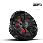 Wet Sounds Revo Series 10" High-output Component Style Coaxial Speakers (w/ Sw-black Rgb Grilles)
