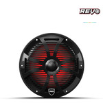 Wet Sounds Revo Series 8" High-output Component Style Coaxial Speakers (w/ Sw-black Rgb Grilles)