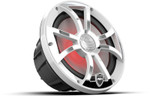 Wet Sounds Revo Series 8" High-output Component Style Coaxial Speakers (w/ Xs-white-stainless Steel Rgb Grilles)