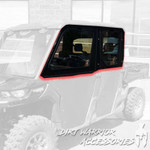 Dirt Warrior '16+ Can-Am Defender 4-Seat Cab Enclosure Upper Side Doors & Panels