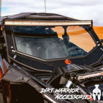 Dirt Warrior '16+ Can-Am Maverick X3 Front Windshield