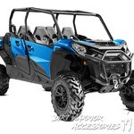 Dirt Warrior '21+ Can-Am Commander 4-Seat Rear Windshield