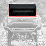 Dirt Warrior '21+ Can-Am Commander 4-Seat Rear Windshield